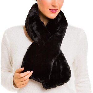 Fur Collar Scarf for Women Faux Fur Scarves Neck Shrug for Fall Winter Coat